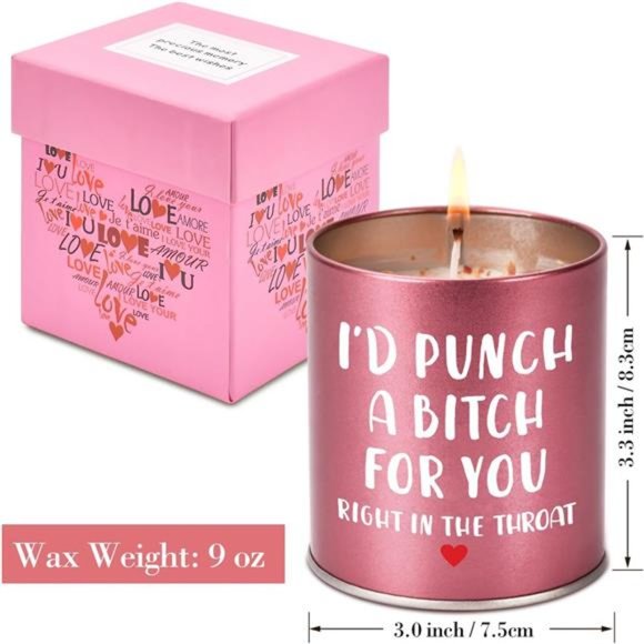Valentines Day Gifts for Her,Scented Candle Gifts for Women, Girlfriend,‎ - Picture 7 of 8